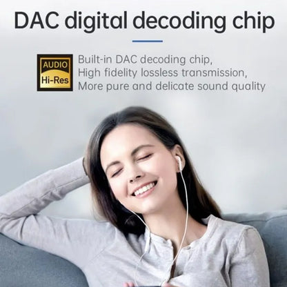 Προσαρμογέας Ήχου USB-C - USB-C / USB-C McDodo CA-7670, Μαύρο