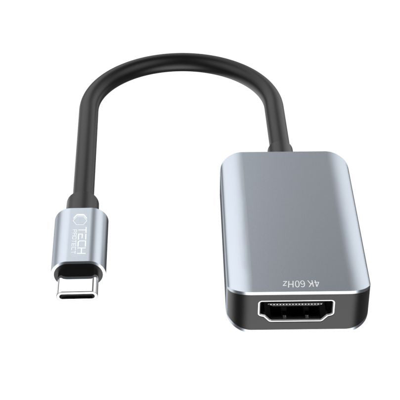 Προσαρμογέας Ήχου και Βίντεο USB-C - HDMI Tech-Protect Ultraboost, Μαύρο