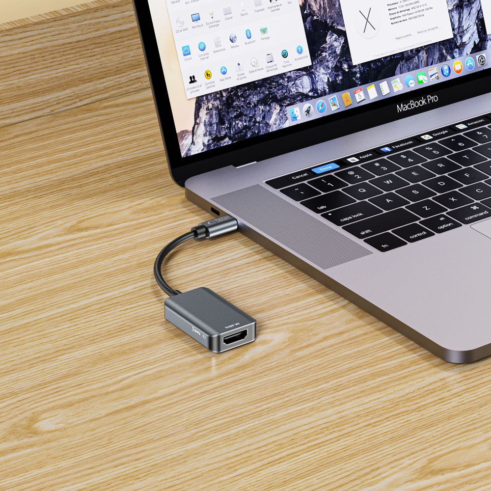 Προσαρμογέας Ήχου και Βίντεο USB-C - HDMI Tech-Protect Ultraboost, Μαύρο