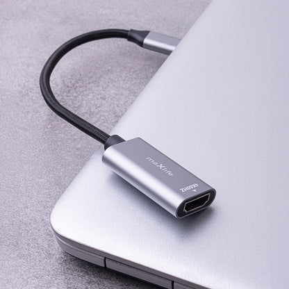 Προσαρμογέας Ήχου και Βίντεο USB-C - HDMI MaXlife MXHC-01, Γκρι