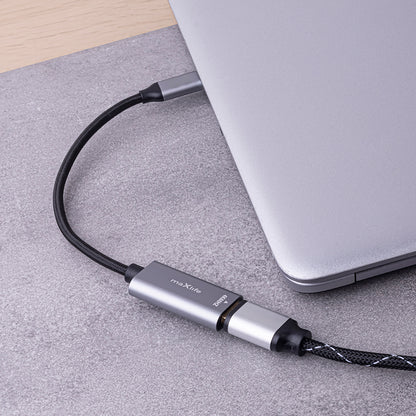 Προσαρμογέας Ήχου και Βίντεο USB-C - HDMI MaXlife MXHC-01, Γκρι