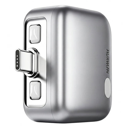 Αυτόματος Αποσυνδετικός Αντάπτορας USB-C KUWAJIA KH-51 για Τροφοδοσία με Αυτόματη Αποσύνδεση και Προστασία Μπαταρίας, Ασημί