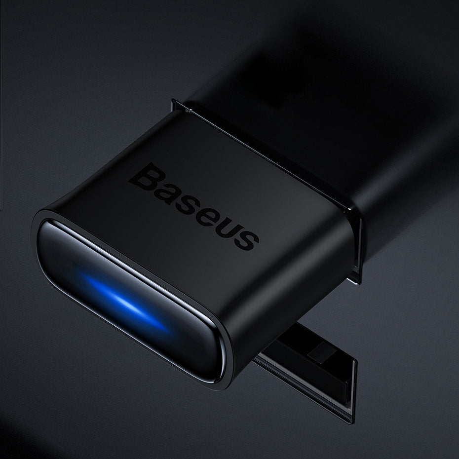 Baseus Προσαρμογέας Bluetooth USB BA04, μαύρο ZJBA0000000001