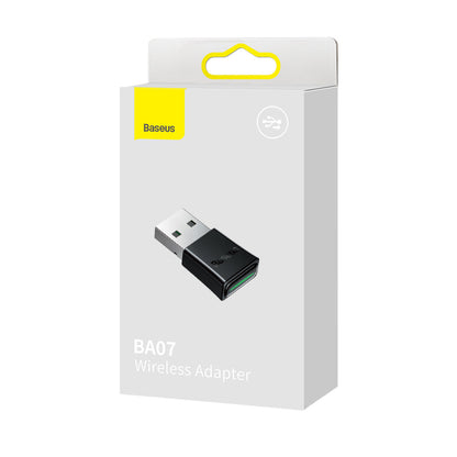 Baseus Προσαρμογέας Bluetooth USB BA07, Μαύρο ZJBA0101010001 