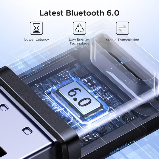 Προσαρμογέας Bluetooth USB UGREEN CM748 (75073), Μαύρο