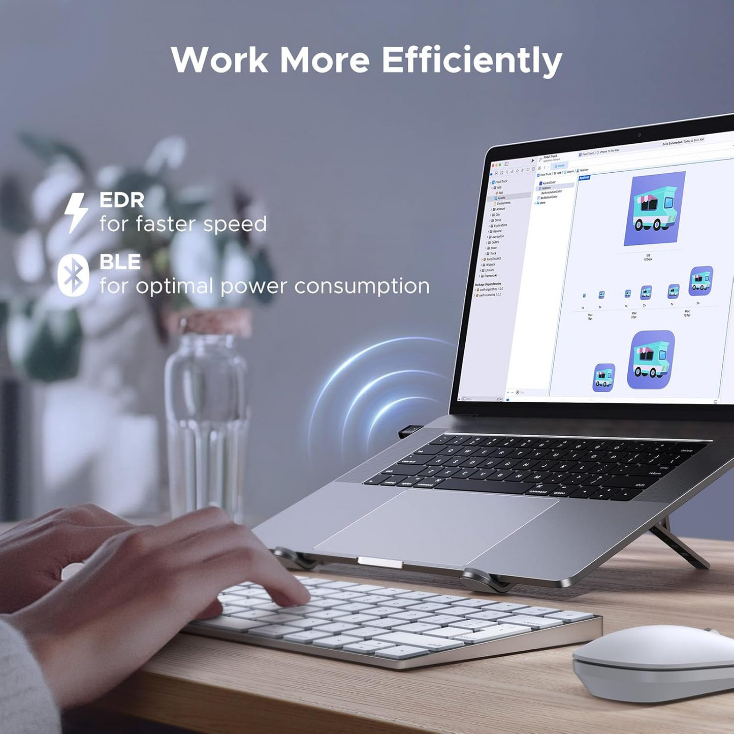 Προσαρμογέας Bluetooth USB UGREEN CM748 (75073), Μαύρο