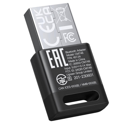 Αντάπτορας Bluetooth USB UGREEN CM748 (45134), Μαύρος
