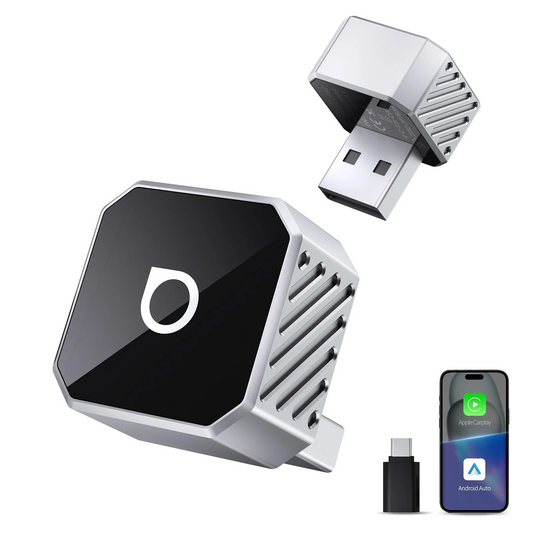 Ασύρματος προσαρμογέας Carplay / Android Auto Ottocast Mini Cube Style C για Apple iPhone / Android Series CP88-T3