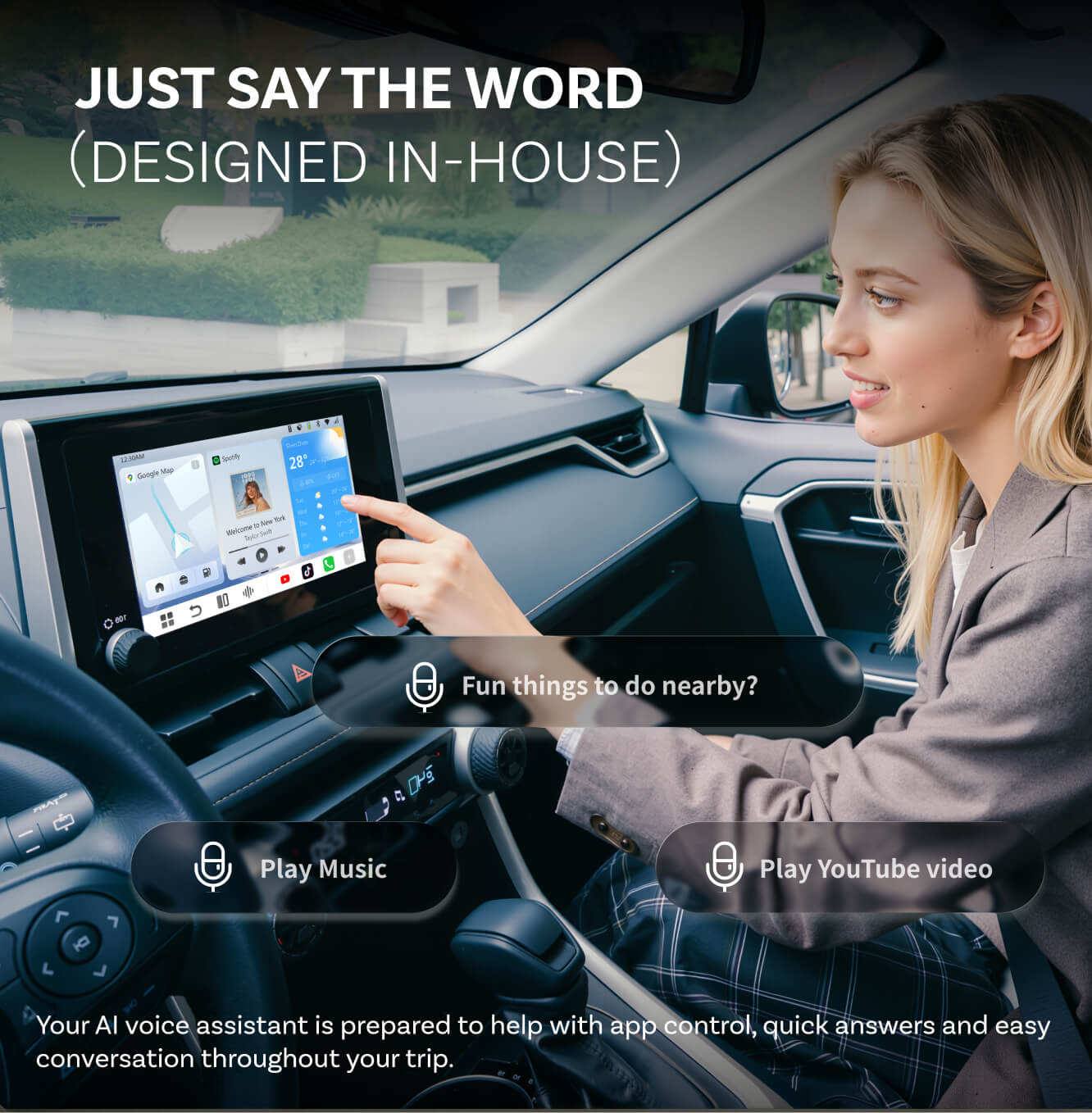 Ασύρματος προσαρμογέας Carplay / Android Auto Ottocast OttoAibox P3 Pro για Apple iPhone / Android Series PCS61-T