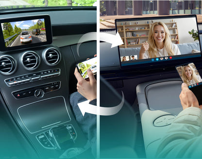 Ασύρματος προσαρμογέας Carplay / Android Auto Ottocast OttoAibox P3 Pro για Apple iPhone / Android Series PCS61-T