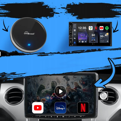 Αντάπτορας Carplay / Android Auto Wireless Ottocast OttoAibox P3 Lite για Apple iPhone / Android Series