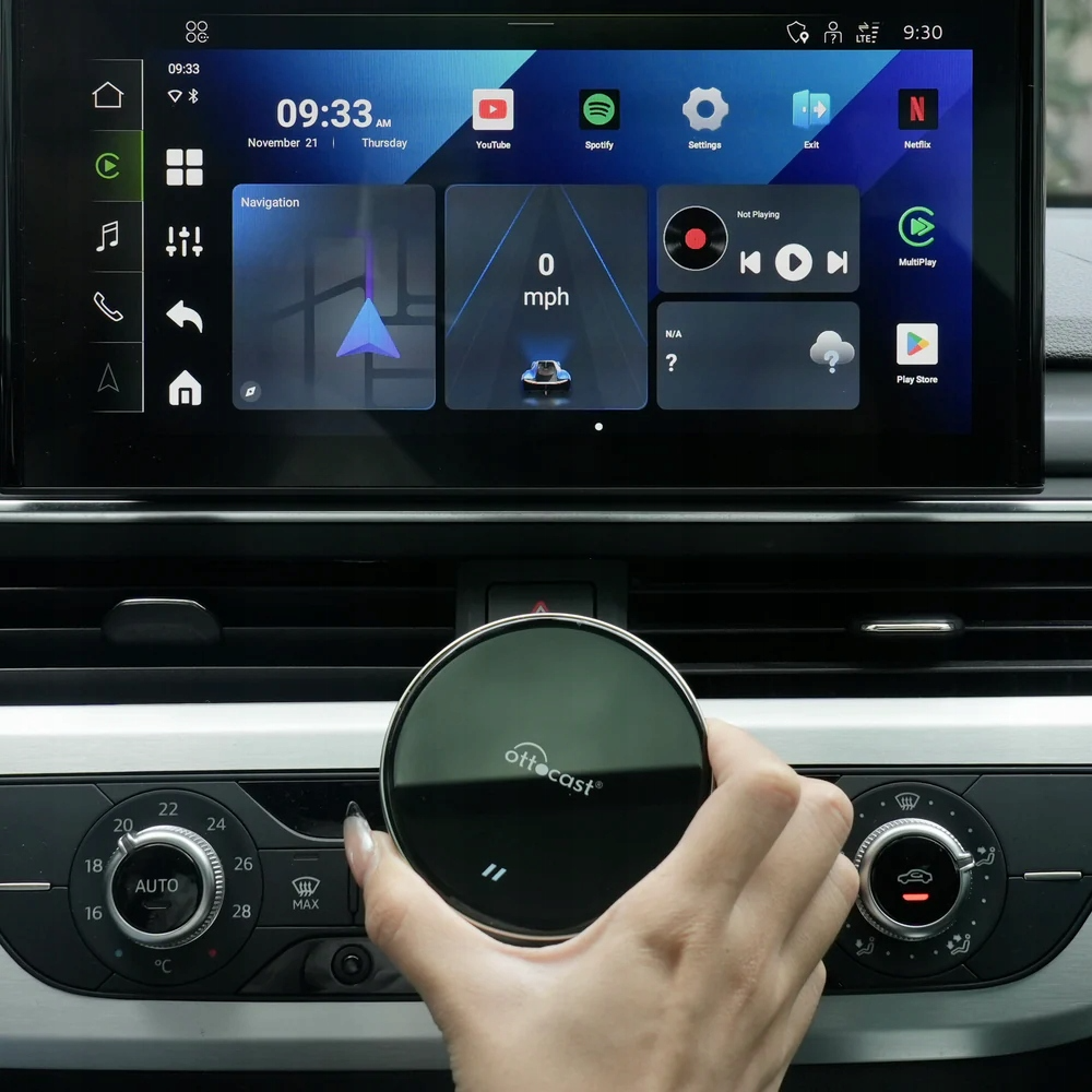 Αντάπτορας Carplay / Android Auto Wireless Ottocast OttoAibox P3 Lite για Apple iPhone / Android Series