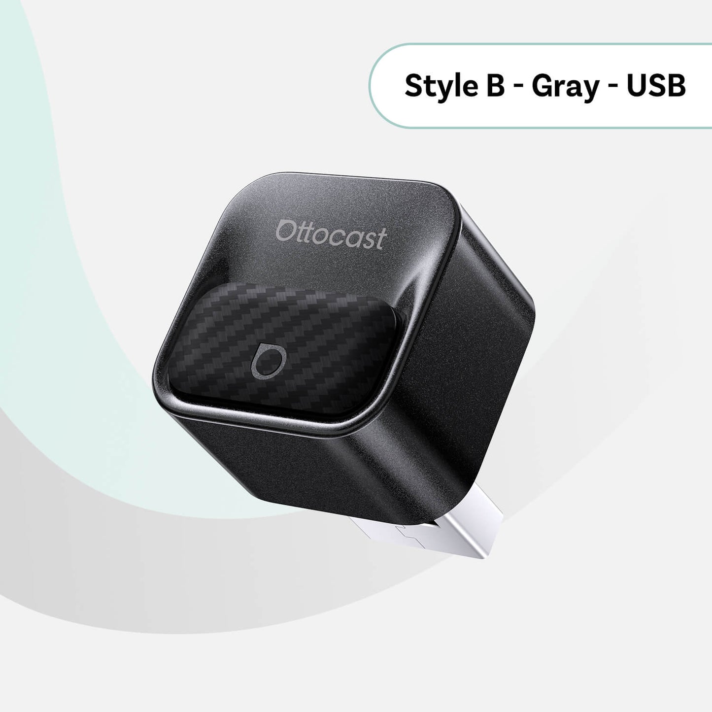 Ασύρματος προσαρμογέας Carplay / Android Auto Ottocast Mini Pico Style B για Apple iPhone / Android Series CA525-T3