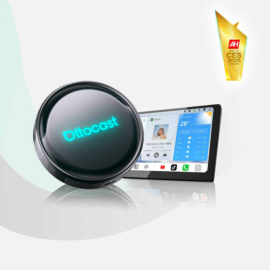 Ασύρματος προσαρμογέας Carplay / Android Auto Ottocast OttoAibox P3 Pro για Apple iPhone / Android Series PCS61-T