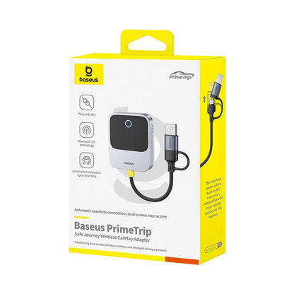 Αντάπτορας Carplay Wireless Baseus PrimeTrip για Apple iPhone Series, Επανασυσκευασμένο C10745100813-00