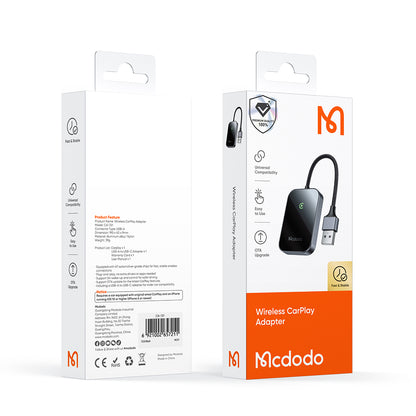 Ασύρματος Αντάπτορας Carplay McDodo CA-7210 για Apple iPhone Series