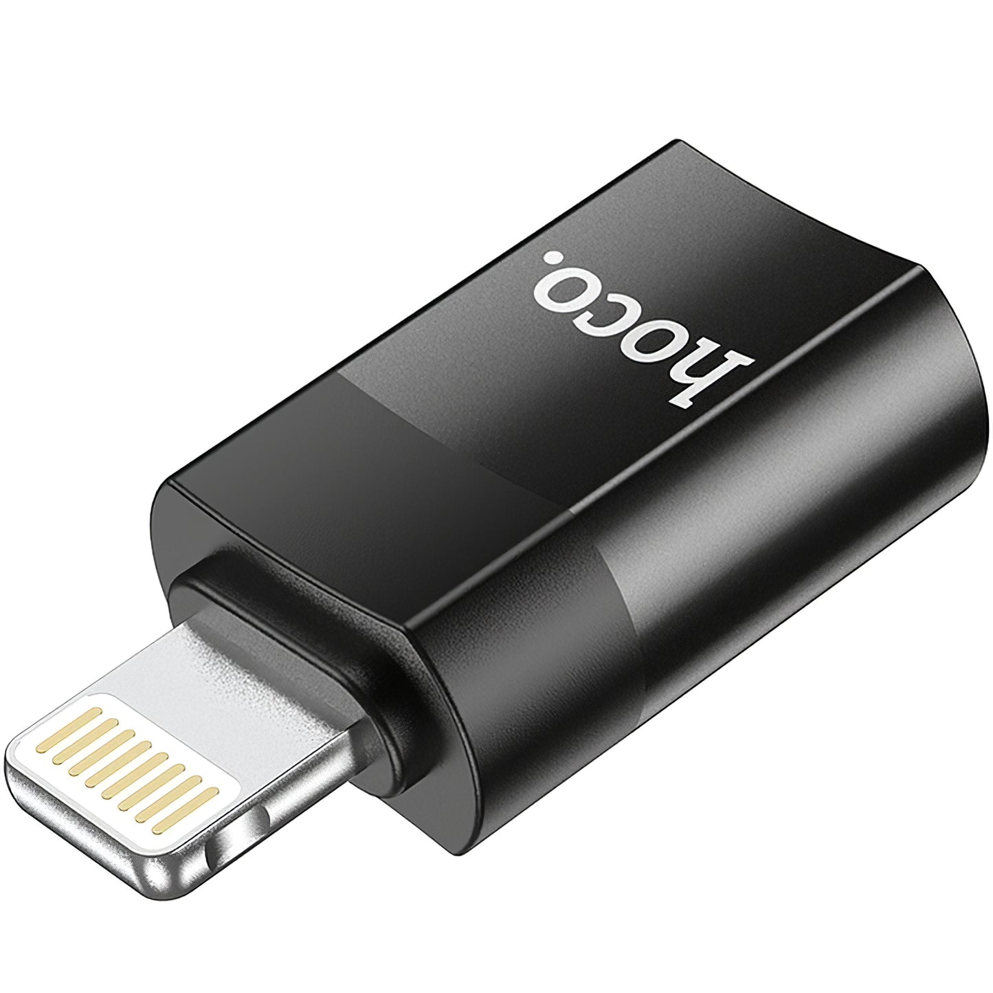 Προσαρμογέας δεδομένων και φόρτισης USB-C - Lightning HOCO UA17, Μαύρο 