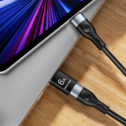 Προσαρμογέας Δεδομένων και Φόρτισης USB-C - USB-A Techsuit A5 HyperPort, Μαύρο Πορτοκαλί