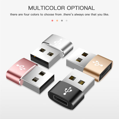 Προσαρμογέας Δεδομένων και Φόρτισης USB-C - USB-A Techsuit, Μαύρο