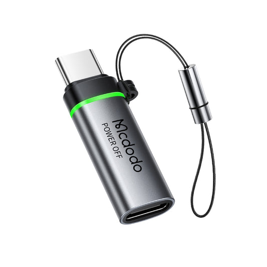Προσαρμογέας Δεδομένων και Φόρτισης USB-C - USB-C McDodo OT-2450 Power Off, Μαύρο
