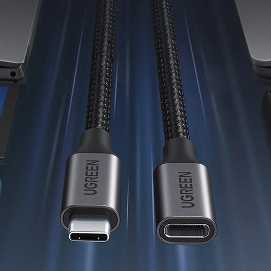 Παρατεινόμενο USB-C UGREEN US372 (45191), 1m, Μαύρο