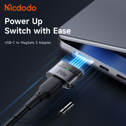 Φορτιστής USB-C - MagSafe 3 McDodo OT-8850, Μαύρο