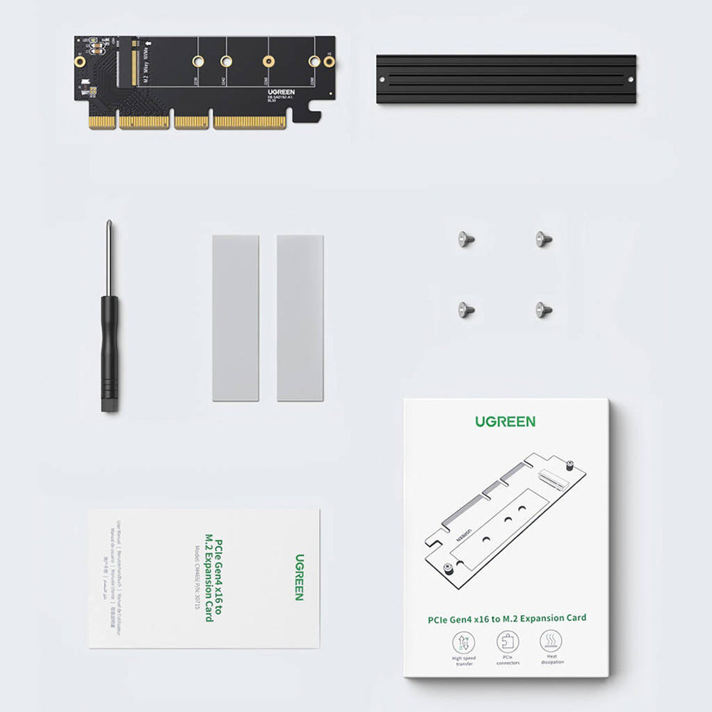Προσαρμογέας Διεπαφής SSD UGREEN CM465 (30715), NVMe M.2 - PCIe 4.0 X4