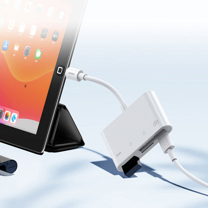 Joyroom OTG Lightning - USB-A / microSD Joyroom, Λευκό S-H142