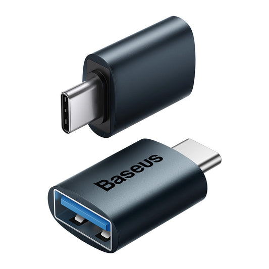 Baseus Ingenuity Προσαρμογέας USB-C σε USB-A USB-C OTG, μπλε ZJJJQ000003 