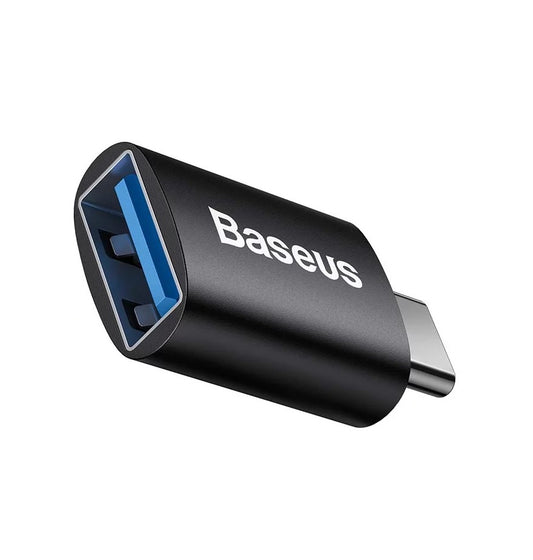 Baseus Ingenuity Προσαρμογέας USB-C σε USB-A OTG, Μαύρο 