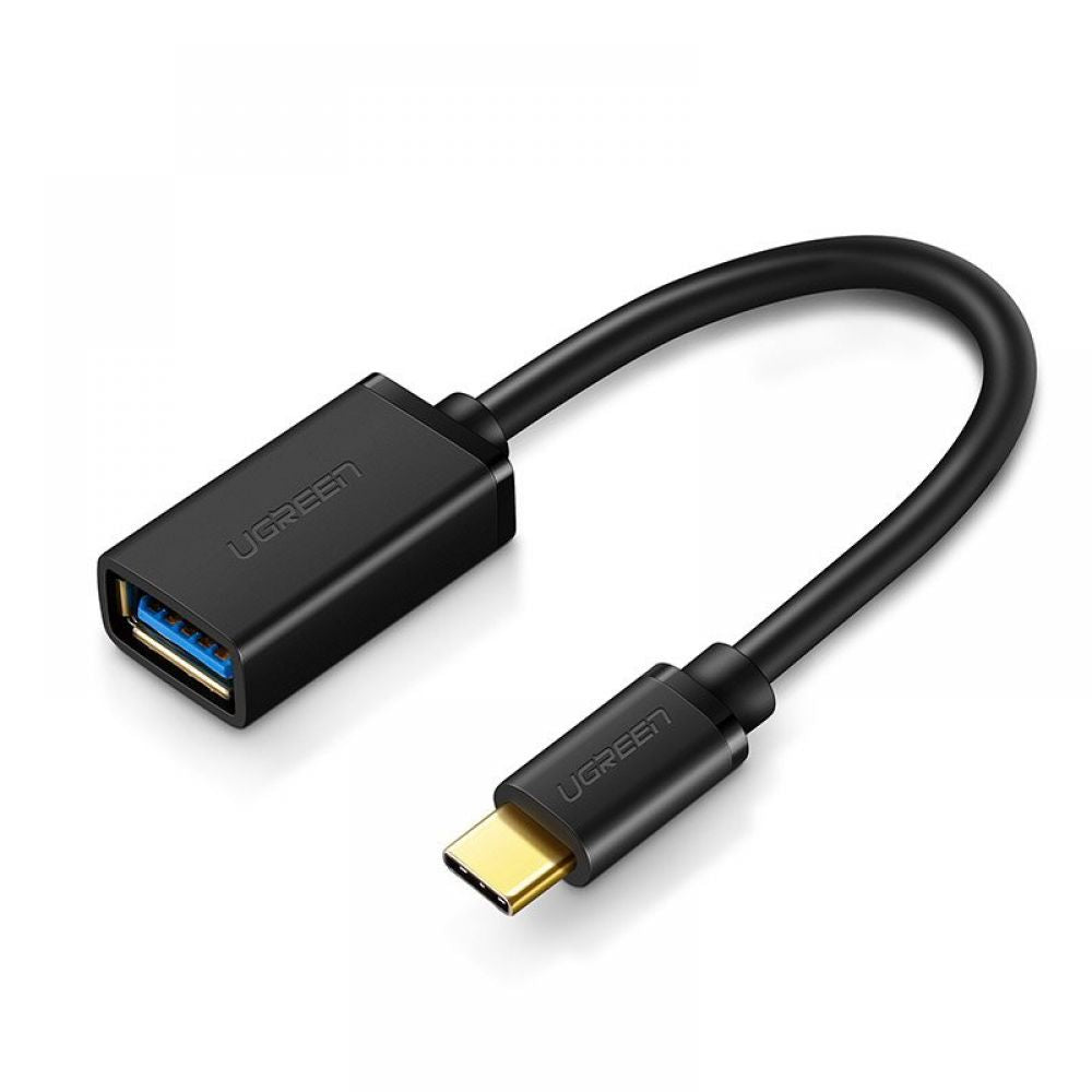 Προσαρμογέας USB-C σε USB-A OTG UGREEN US154, Μαύρο 