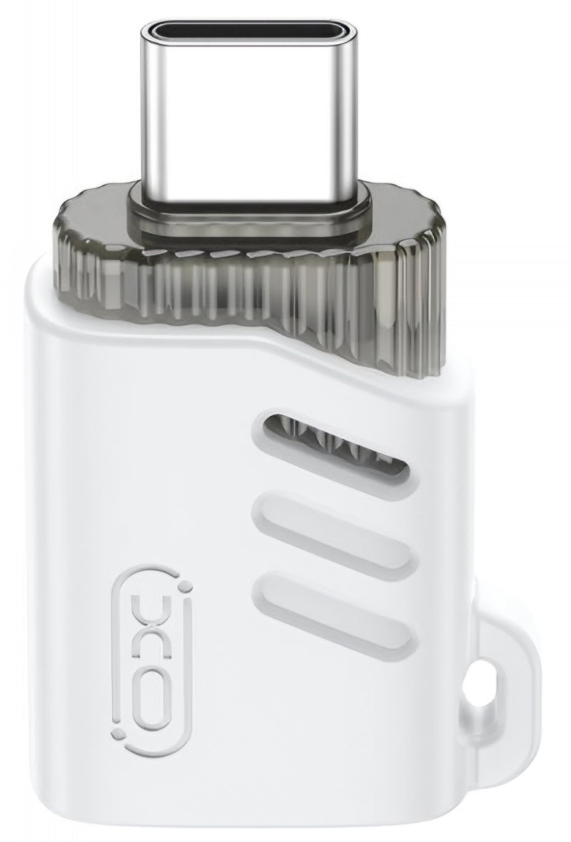 Adaptor OTG USB-C - USB-A XO Design NB256B, Λευκό