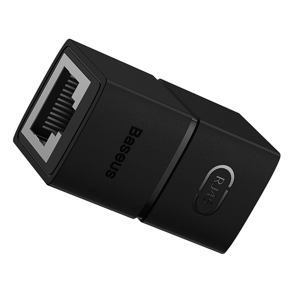Προσαρμογέας Δικτύου Baseus, RJ45 - RJ45, Μαύρος B00131100111-00