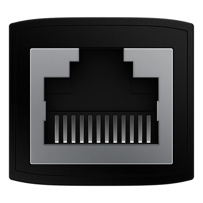 Προσαρμογέας Δικτύου Baseus, RJ45 - RJ45, Μαύρο B00131100111-01