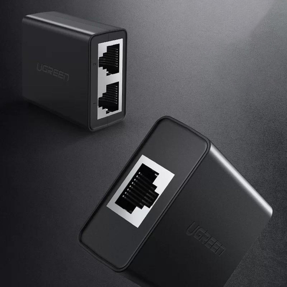 Προσαρμογέας Δικτύου UGREEN CM210, RJ45 - 2 x RJ45, Μαύρος
