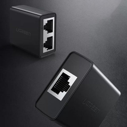 Προσαρμογέας Δικτύου UGREEN CM210, RJ45 - 2 x RJ45, Μαύρος