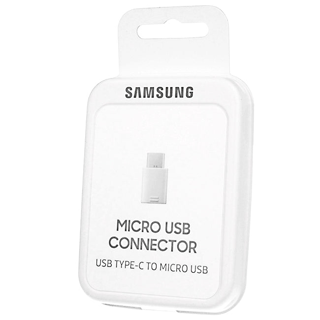 Προσαρμογέας δεδομένων και φόρτισης Samsung microUSB σε USB-C, λευκό EE-GN930BWEGGWWWW