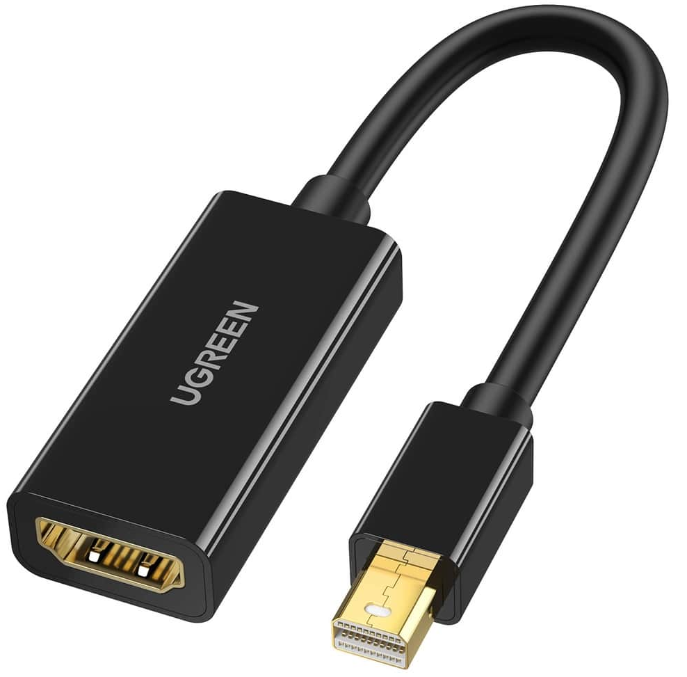 Αντάπτορας Βίντεο UGREEN MD112, MiniDisplayPort - HDMI, Μαύρο
