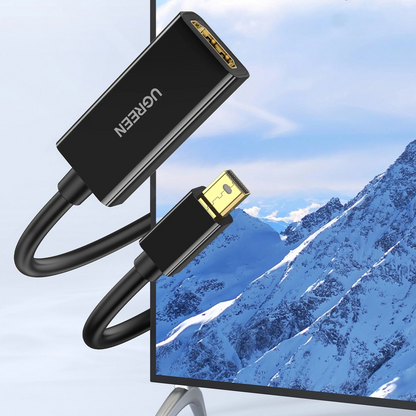 Αντάπτορας Βίντεο UGREEN MD112, MiniDisplayPort - HDMI, Μαύρο