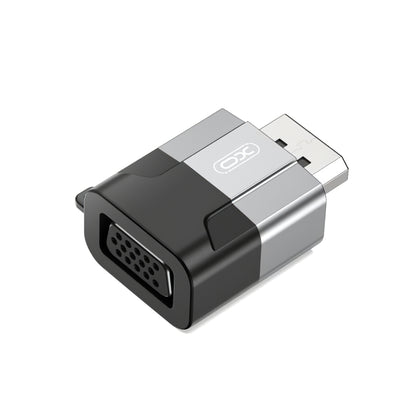 Προσαρμογέας βίντεο XO Design GB016, DisplayPort - VGA, γκρι 