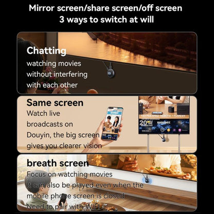 Ασύρματος Πολυμέσων Προσαρμογέας Yesido TV15, Γκρι