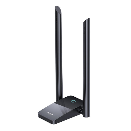 Adaptor Wireless Baseus FastJoy, Dual Band, Wi-Fi 6, 1800Mbps, Negru  B01317600111-06