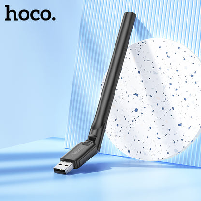 Ασύρματος προσαρμογέας HOCO HI32, 150Mbps, μαύρο 