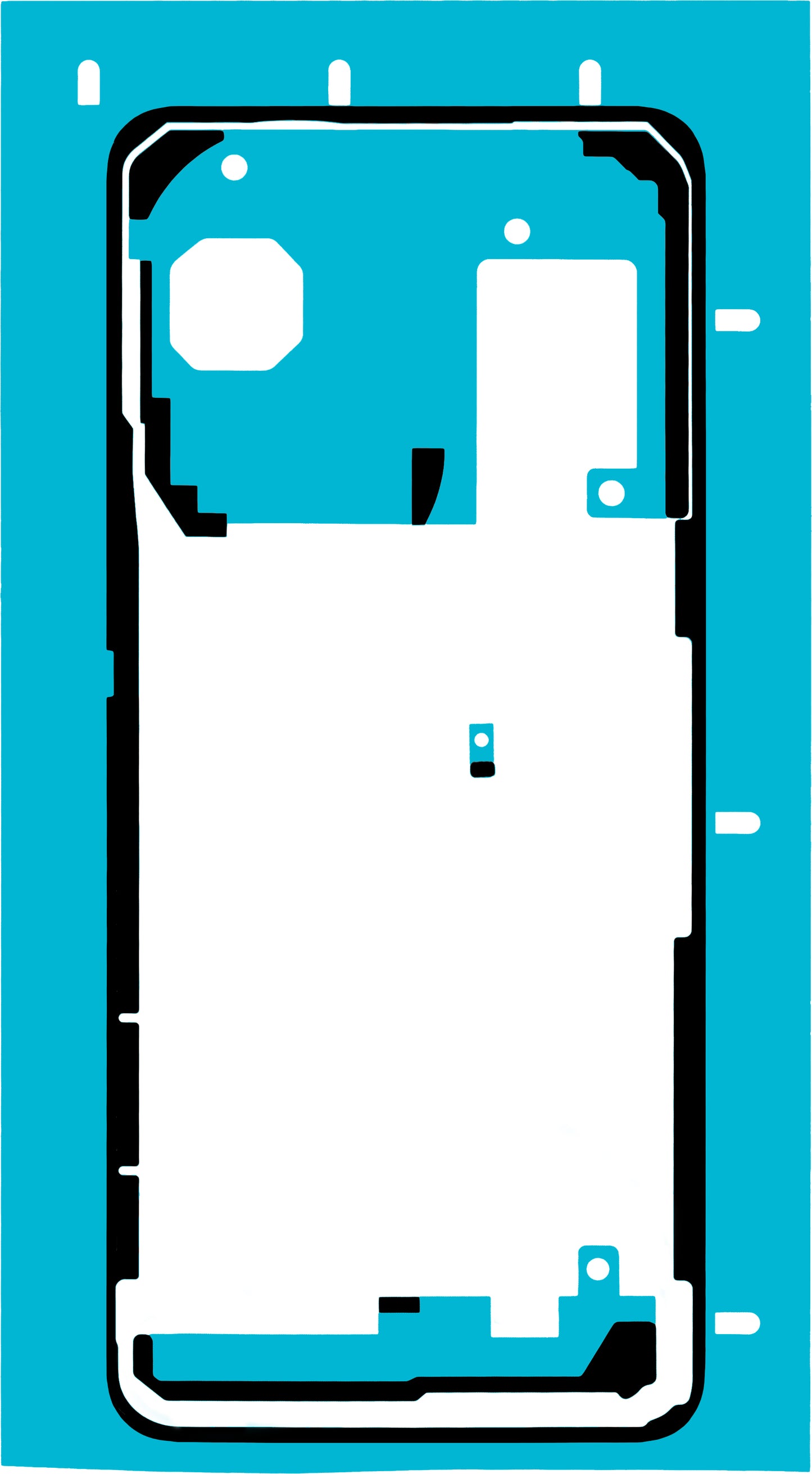 Κόλλα Καπάκι Μπαταρίας Huawei nova 14 Pro, Service Pack 51630MGD