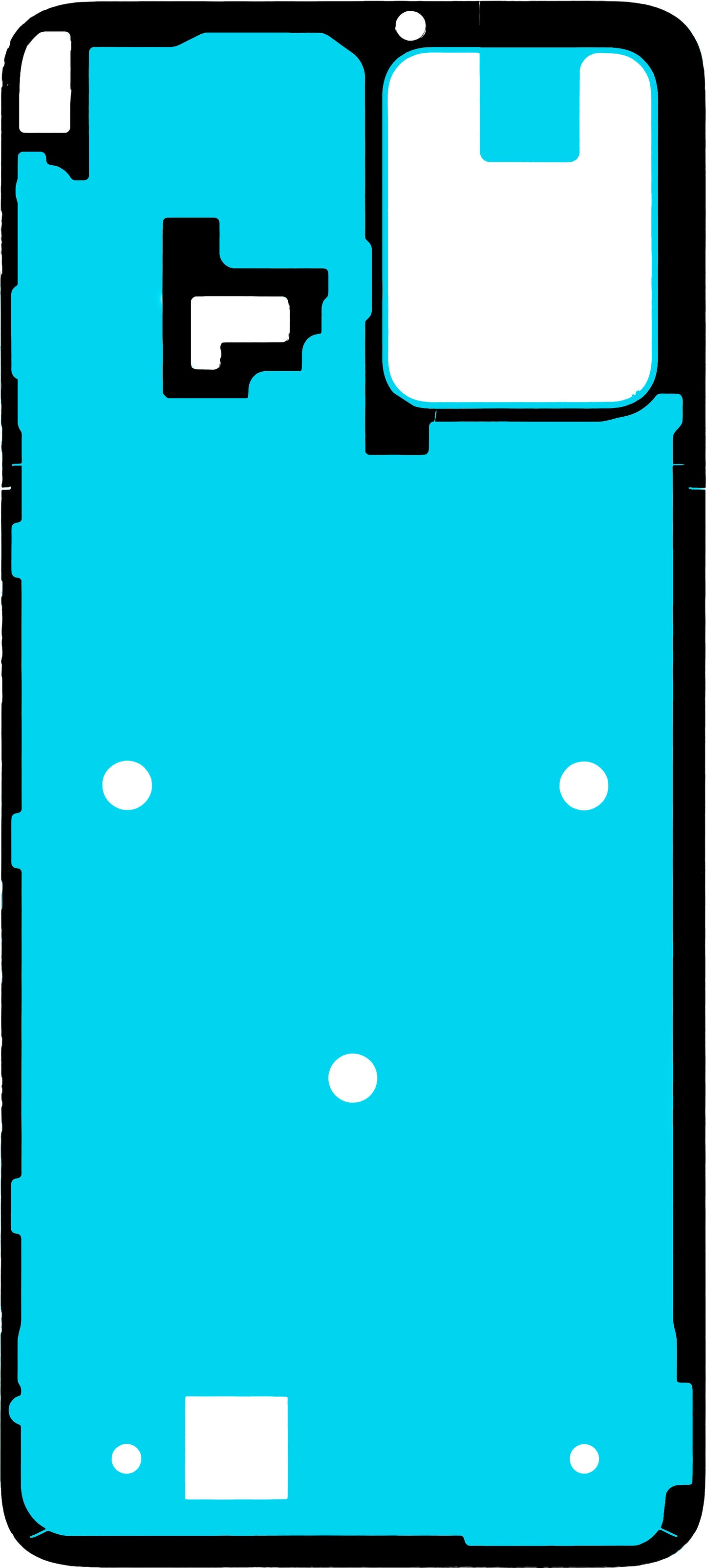 Κόλλα Καπάκι Μπαταρίας Motorola Moto G53, Service Pack 5D78C22164