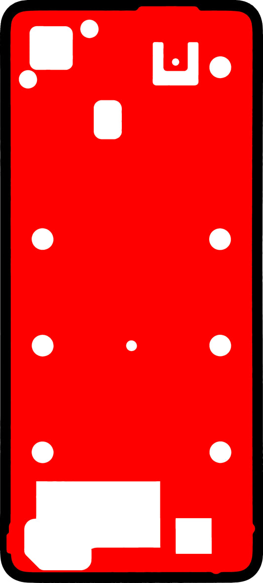 Κόλλα Καπάκι Μπαταρίας Realme C75 4G, Service Pack 612717000532