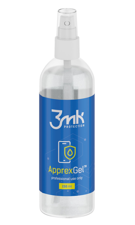 Διάλυμα τζελ 3MK ApprexGel για την τοποθέτηση προστατευτικής μεμβράνης από πλαστικό / σιλικόνη, 150 ml