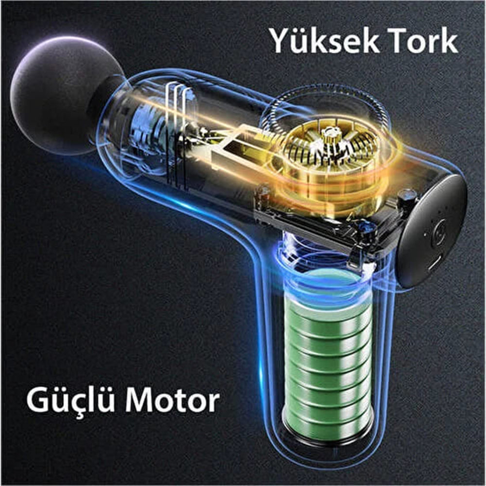Συσκευή Μασάζ Yesido MG01, Μαύρο