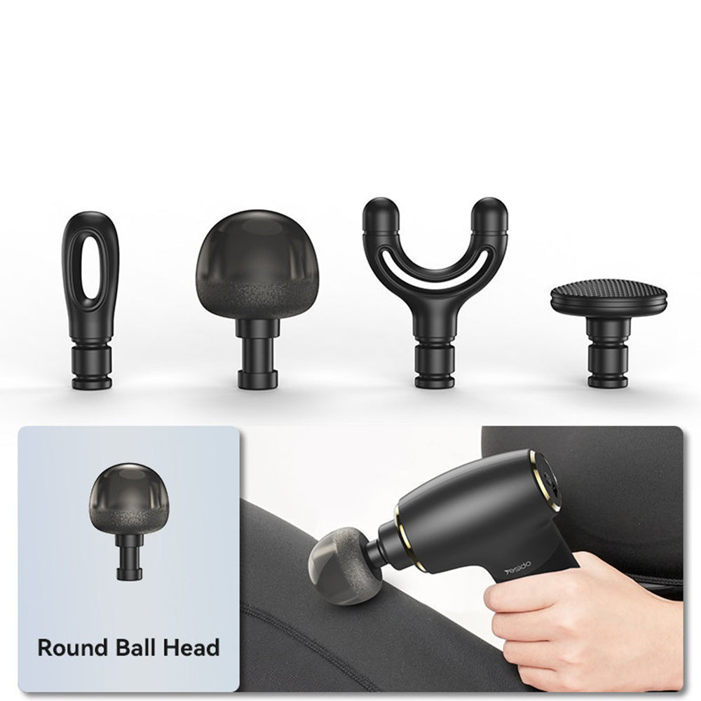 Συσκευή Μασάζ Yesido MG02, Μαύρο