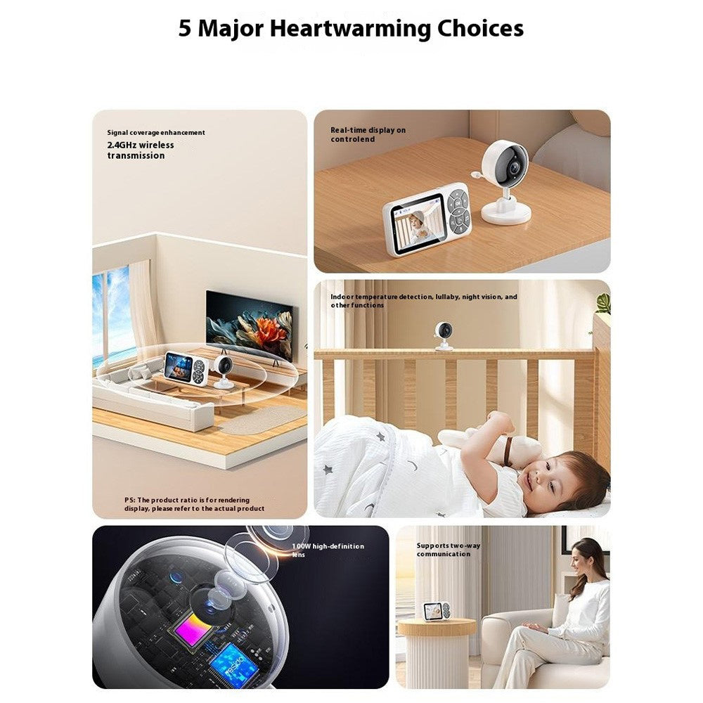 Baby Monitor Yesido KM26, Wi-Fi, Λευκό